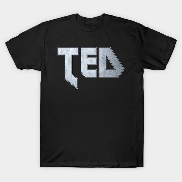 Heavy metal Ted T-Shirt by KubikoBakhar